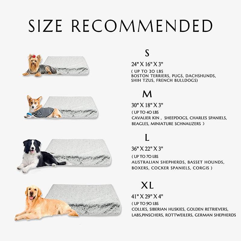 Lisslune | Luxurious Pet Escape Bed - Ultimate Comfort Mat for Dogs and Cats