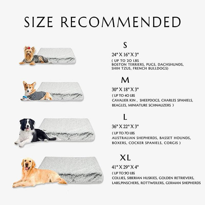 Lisslune | Luxurious Pet Escape Bed - Ultimate Comfort Mat for Dogs and Cats