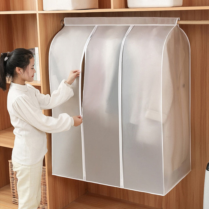 Lisslune | Home Organizer Dust Cover Clothes Storage Wardrobe Bag