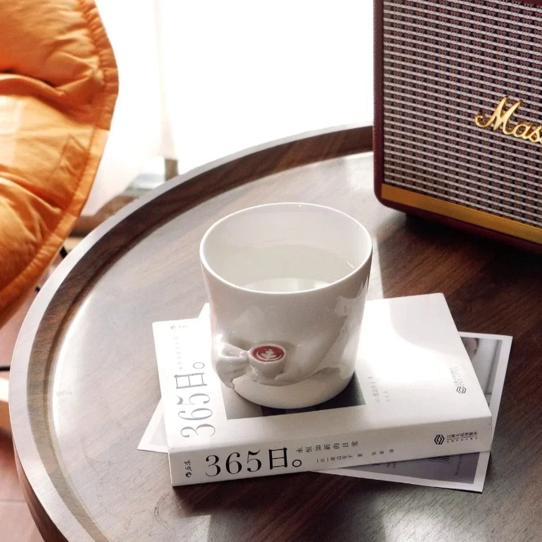 Lisslune | Cute Mug-in-Mug Korean Style Coffee Cup