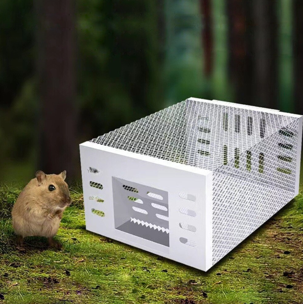 Lisslune | Humane Mouse Trap for Safe & Effective Pest Control – Reusable Large Capacity