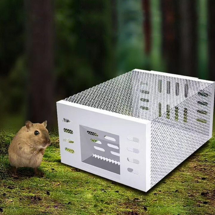 Lisslune | Humane Mouse Trap for Safe & Effective Pest Control – Reusable Large Capacity