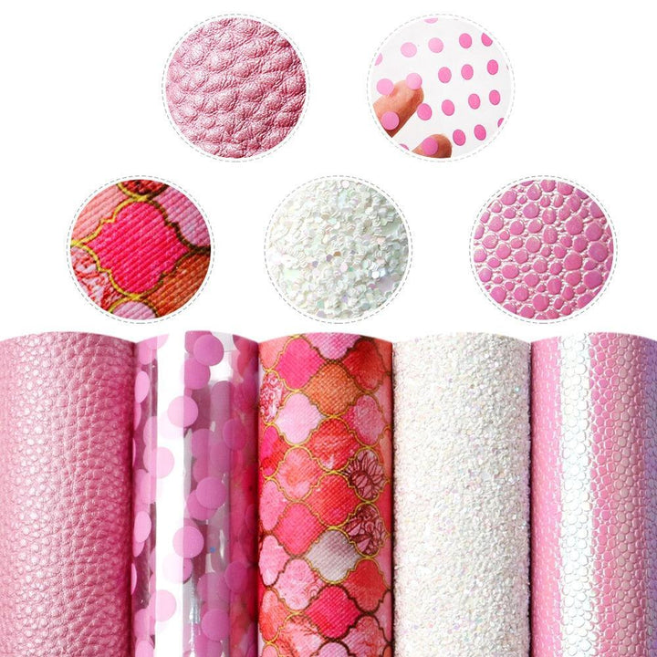 Lisslune | Shimmering DIY Glitter Craft Collection - 5 Sparkling Sheets