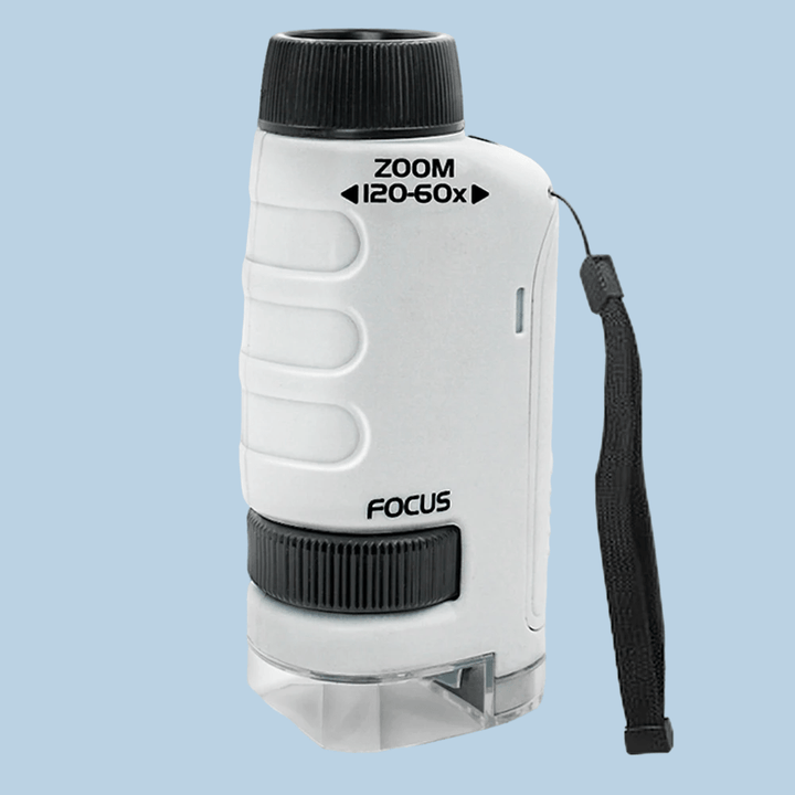 Lisslune | ExplorerLens – Portable microscope for kids – 60x–120x zoom – Discover & learn everywhere
