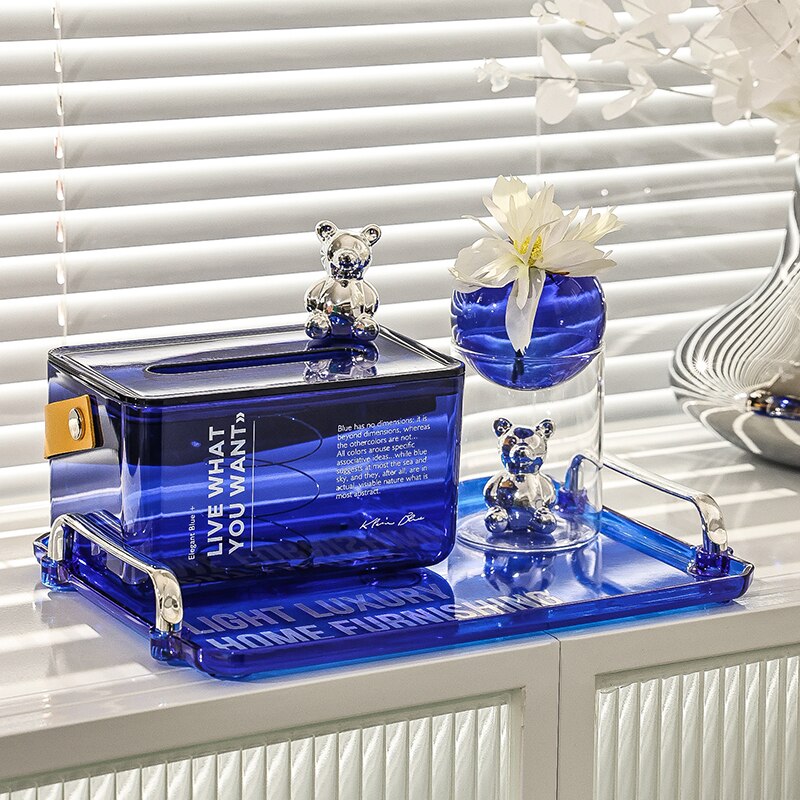 Lisslune | CosmicBear - Elegant glass vase with unique design