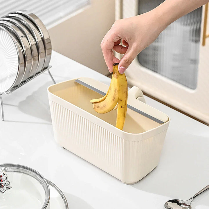 Lisslune | Mini Desktop Trash Scraper Bin