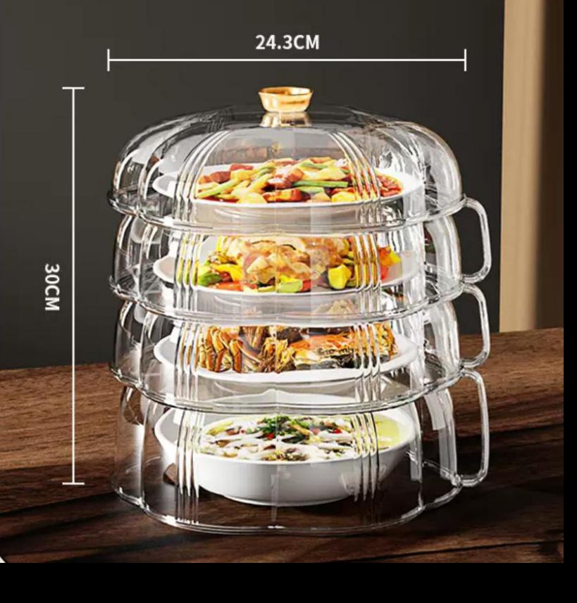 Lisslune | Heat Protector Stackable Food Cover