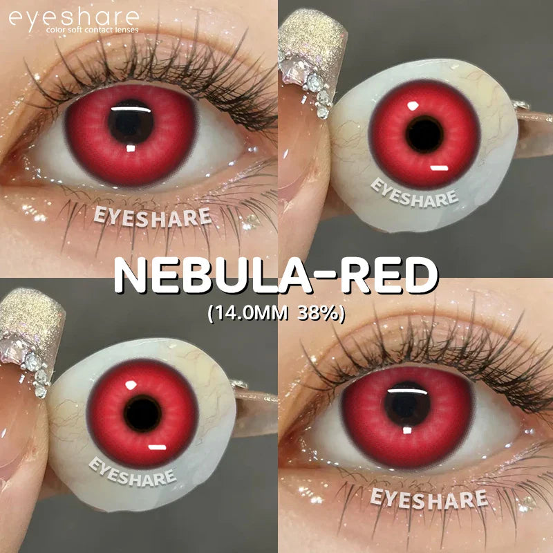 Rynx | Halloween lenses cosplay colors contact lenses for the eyes 1 pair black eye lens colored contact lenses white contact lenses blue lenses