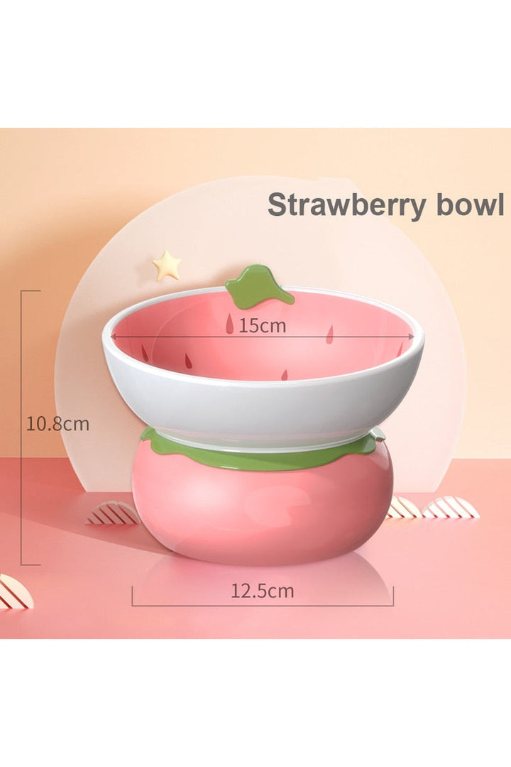Lisslune | Fruit shape cat bowl