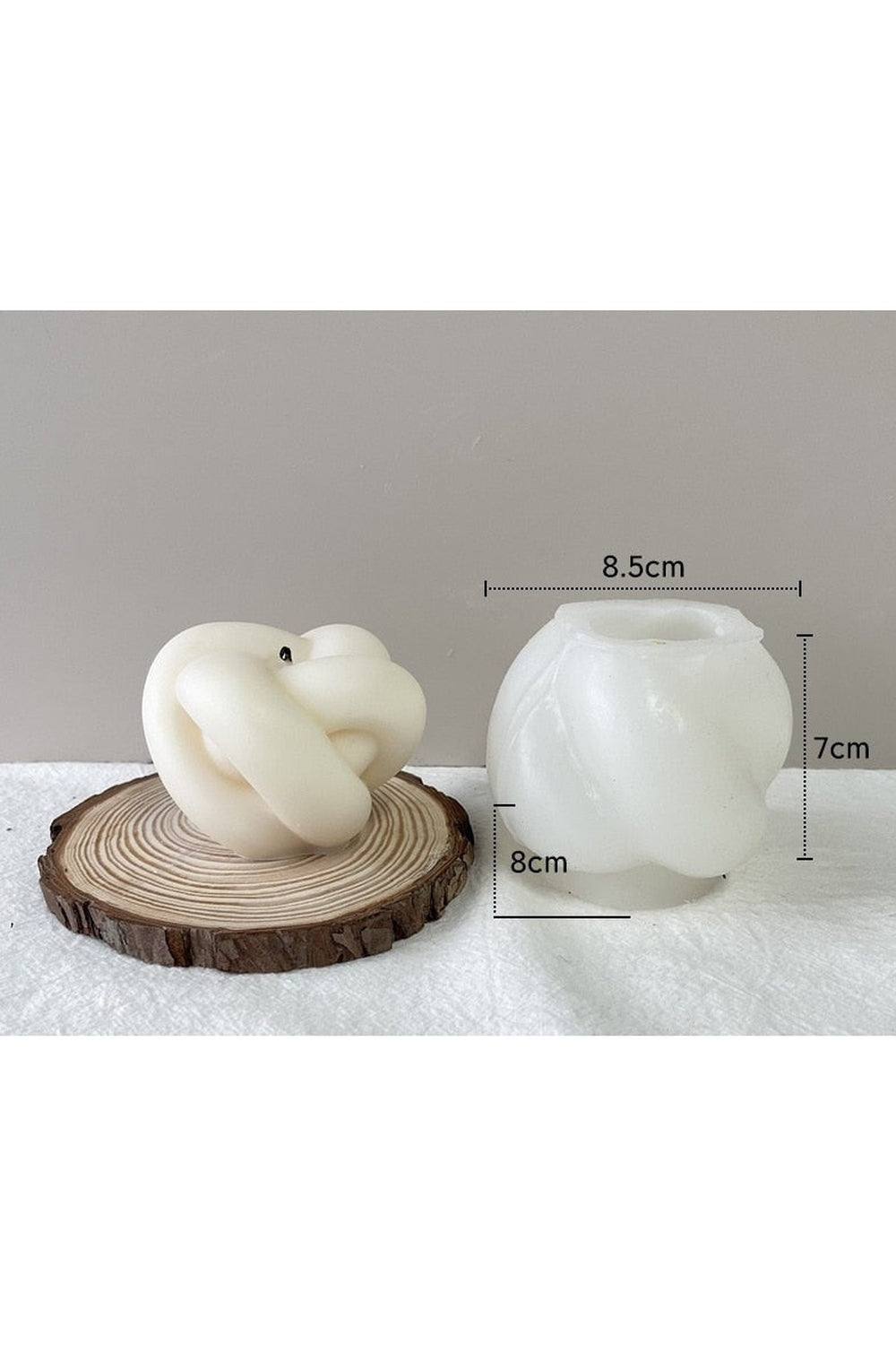 Lisslune | Cross Knot Soap Mold