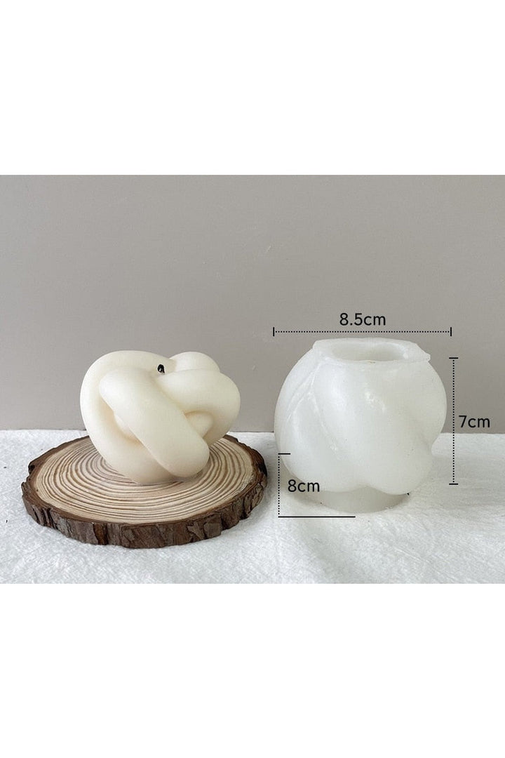 Lisslune | Cross Knot Soap Mold