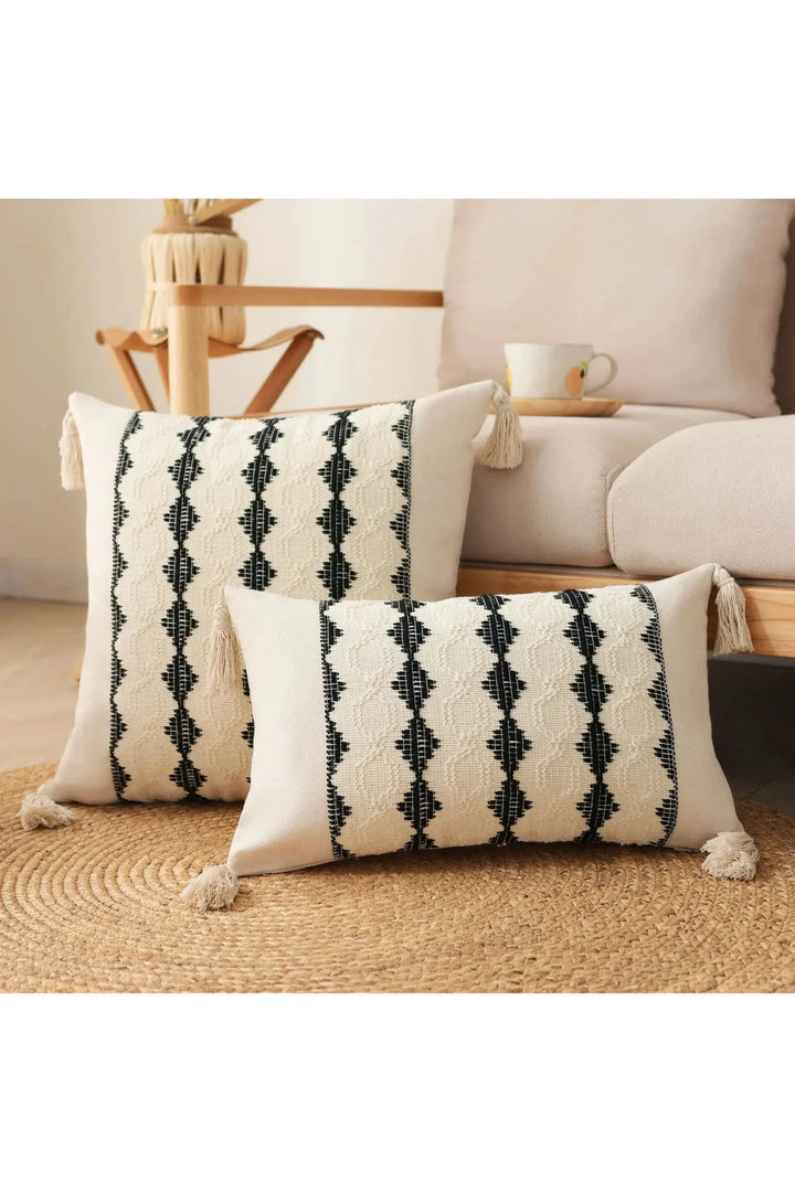 Lisslune | Crochet Tassel Cushion Cover