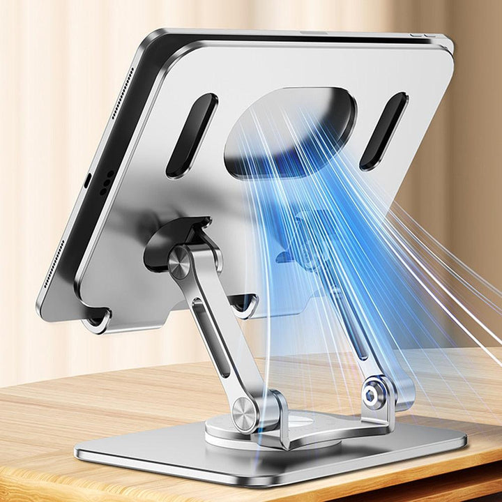 Lisslune | Premium Aluminum 360° adjustable stand for tablets and phones - Unmatched comfort and stability