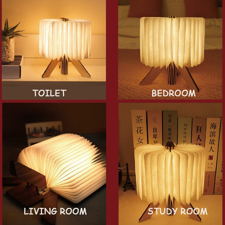 Lisslune | Story Time LED Foldable Book Light Decor