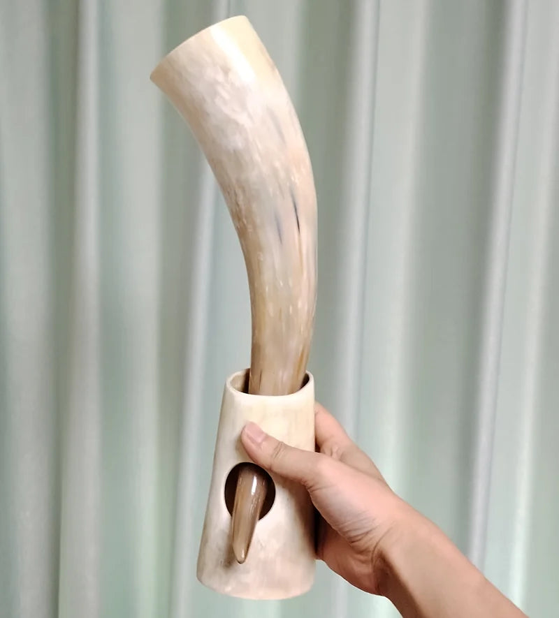 Lisslune | Viking Horn Handmade Real Mug