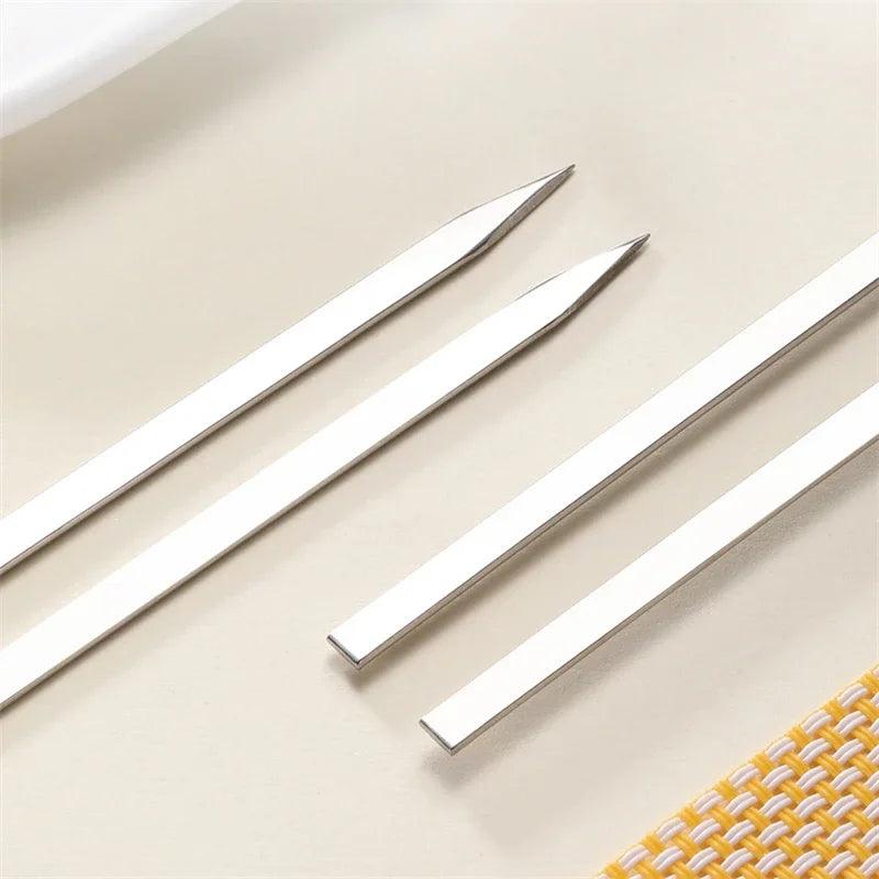Lisslune | Ultimate Stainless Steel Skewer Set for Perfect Outdoor Grilling