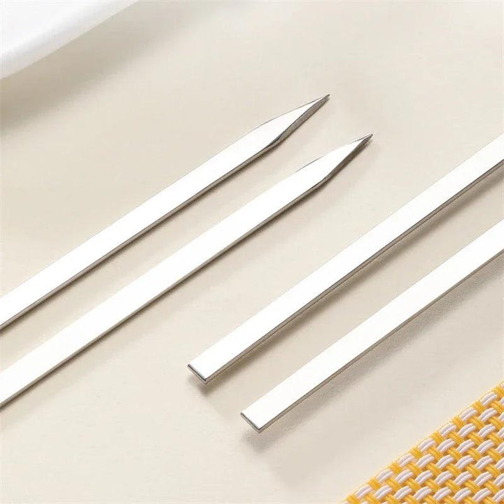 Lisslune | Ultimate Stainless Steel Skewer Set for Perfect Outdoor Grilling
