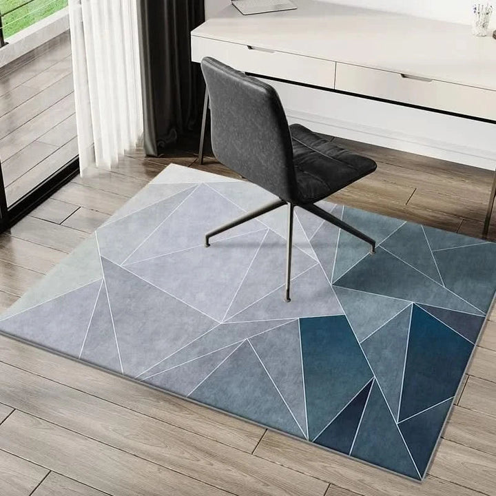 Lisslune | Washable Office Chair Mat – Carpet Protector for Hard Floors