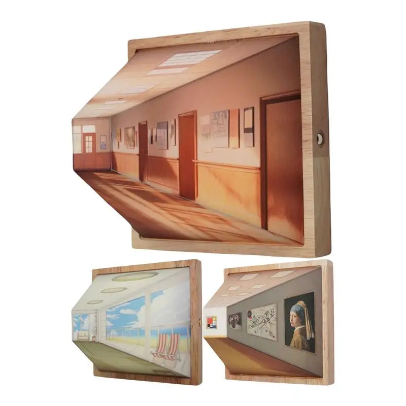 Lisslune | 3D Vision Play Wall Lamp Art
