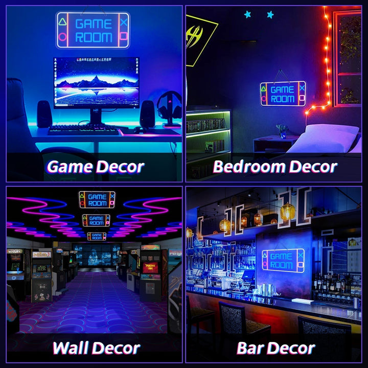 Lisslune | Game Room Dimmable Led Neon Sign