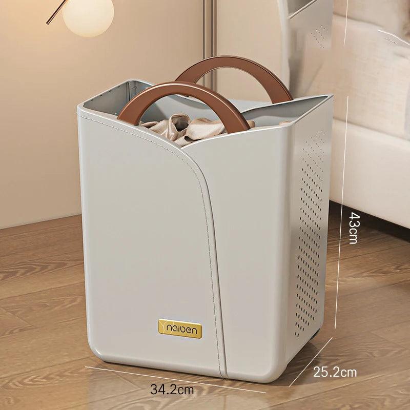 Lisslune | Elegant space-saving laundry basket for practical organization
