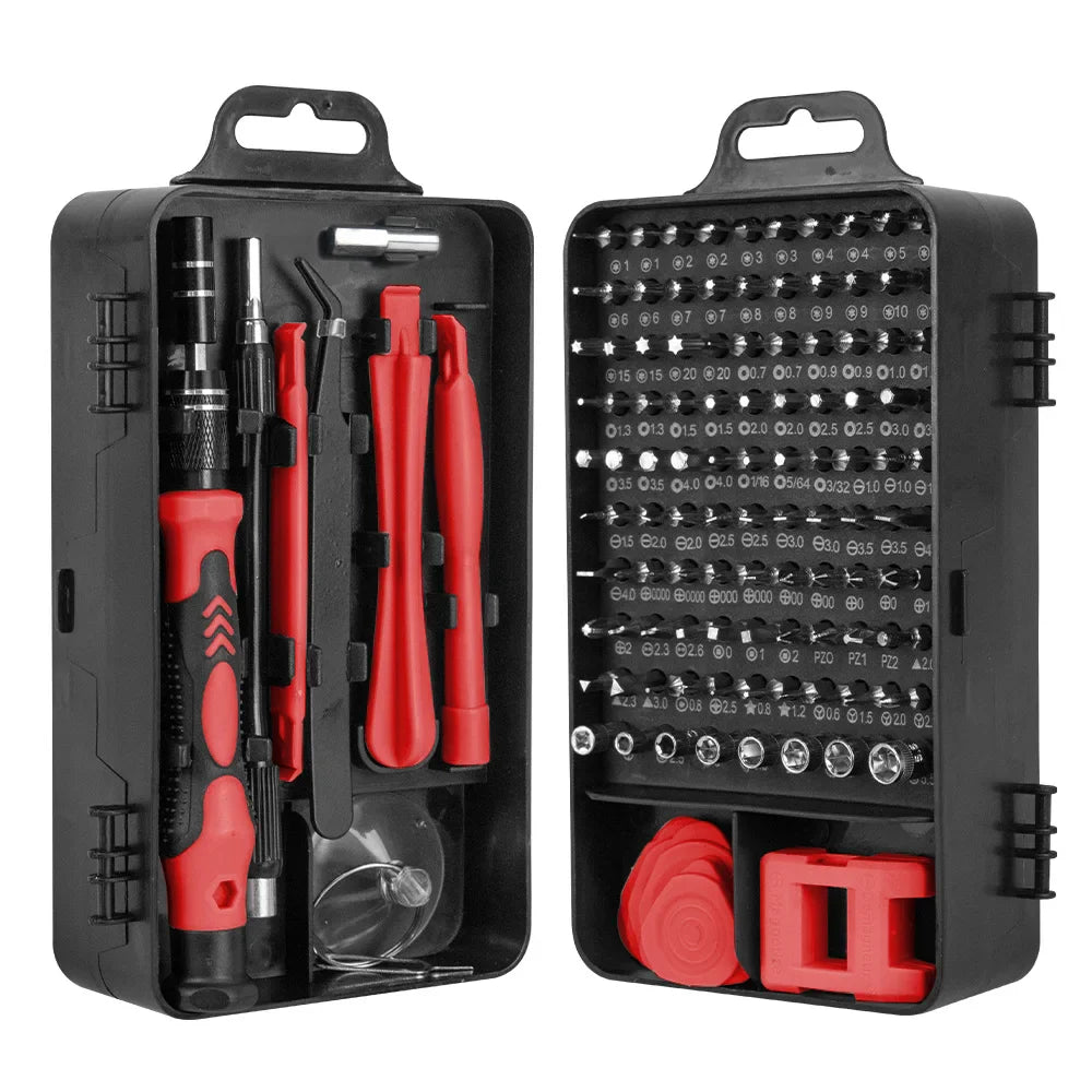 Lisslune | 115-in-1 Precision Screwdriver Set with Magnetic Repair Tools – ProFix