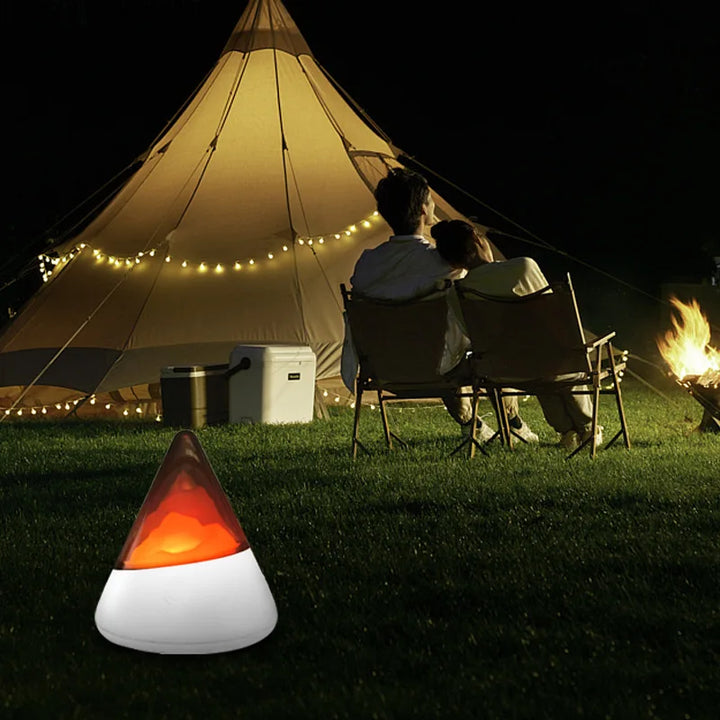 Lisslune | Wireless LED Iceberg Night Light – Modern Design for Relaxed Lighting