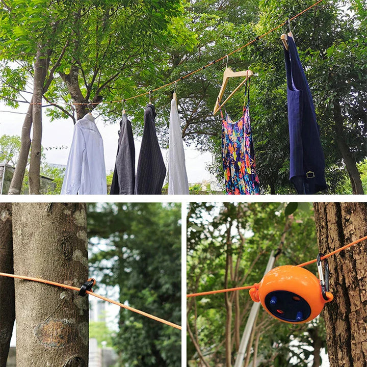 Lisslune | Adjustable Retractable Portable Travel Friendly Clothesline