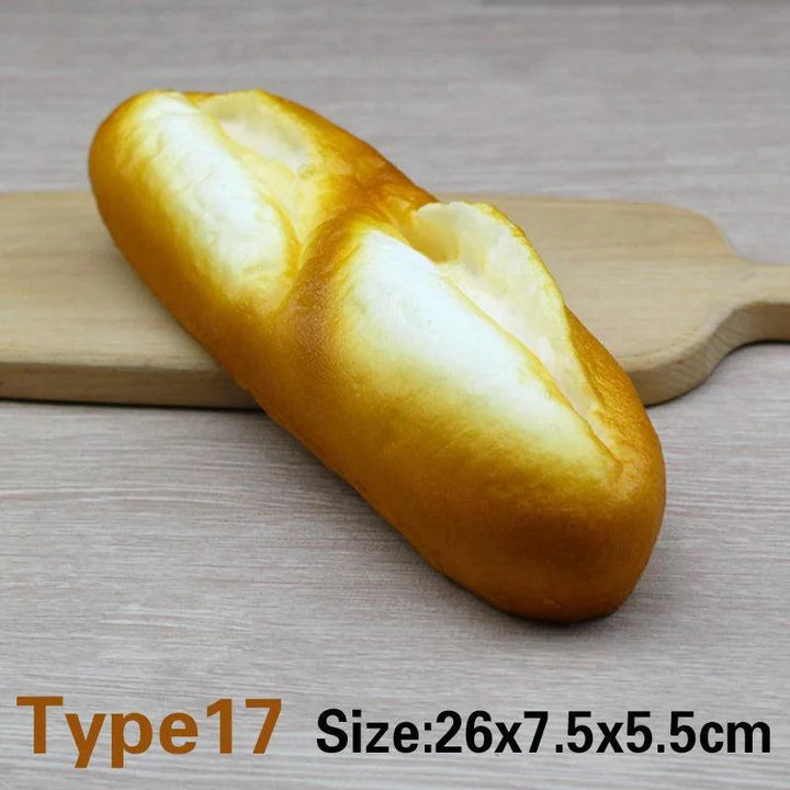 Lisslune | Elegant Artificial French Baguette Home Decoration for Kitchen and Display