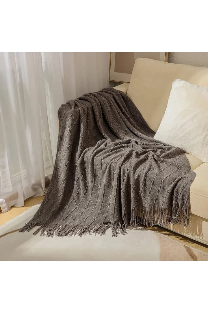 Lisslune | dune textured throw blanket