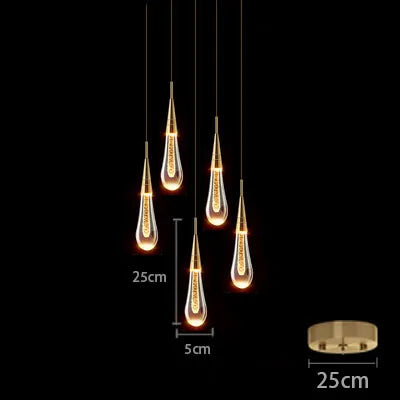 Lisslune | Stunning Crystal Pendant Lights
