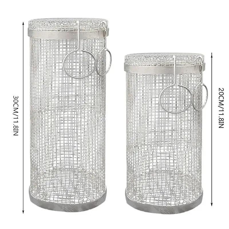 Lisslune | Versatile Stainless Steel BBQ Grill Basket for Outdoor Cooking Adventures