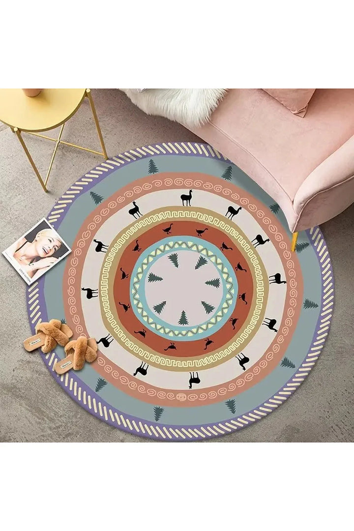 Lisslune | Soft Round Rug