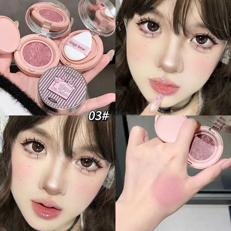 Rynx | Sweet liquid rouge air cushion nude natural face brightening apricot peach tone blush shading rouge rubor Korean makeup cosmetics