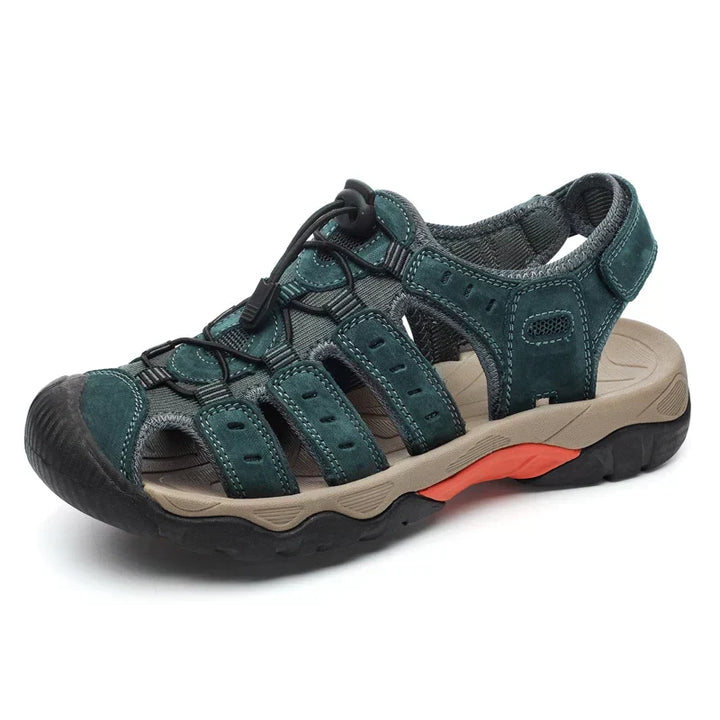 Lisslune | Summer Men's Outdoor Sandals Beach Shoes Genuine Leather Trekking Hiking