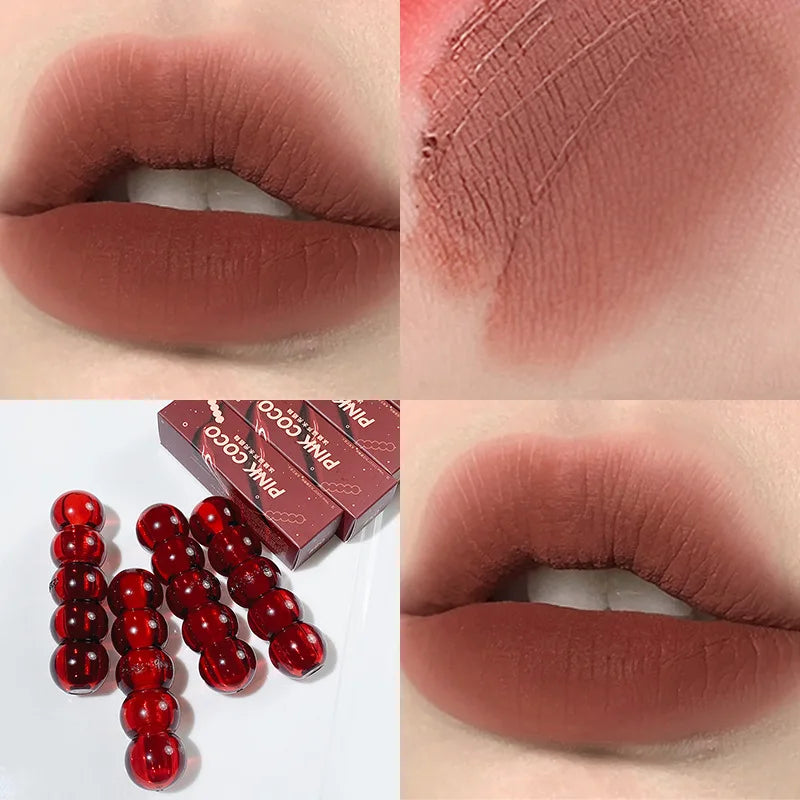 Rynx | Mirror Lipstick Lip Glass Mist Rose Long-lasting moisturizing Nude Lipsticks Lipgloss Non-sticky Sexy Lip Makeup Cosmetics