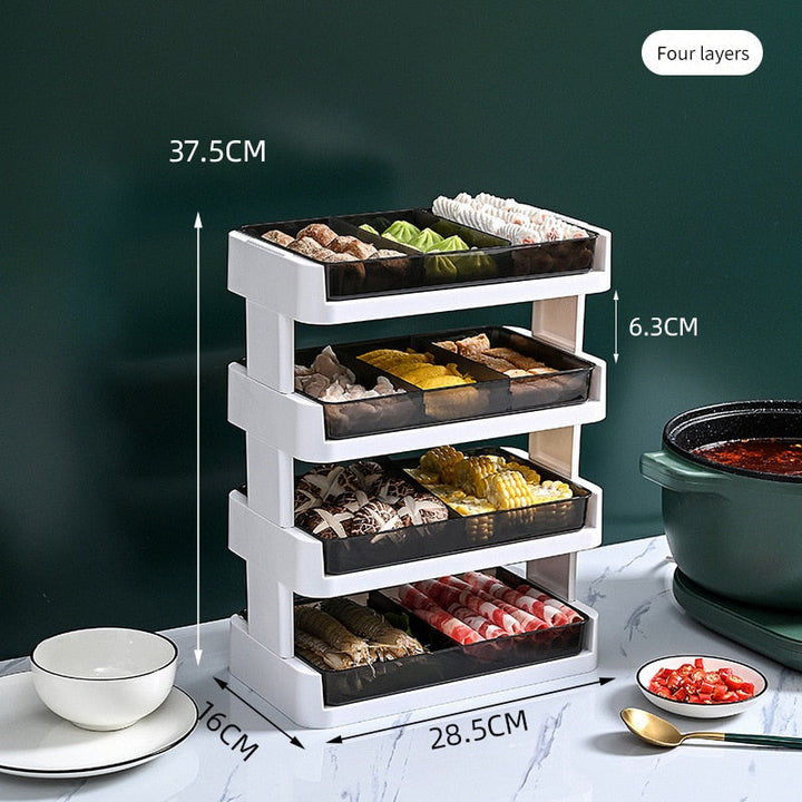 Lisslune | Layer It On Kitchen Storage Rack