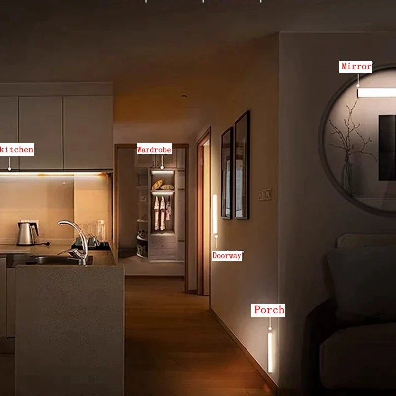 Lisslune | USB rechargeable motion sensor lamp