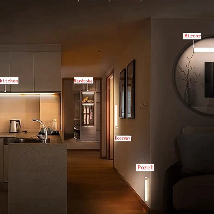 Lisslune | USB rechargeable motion sensor lamp