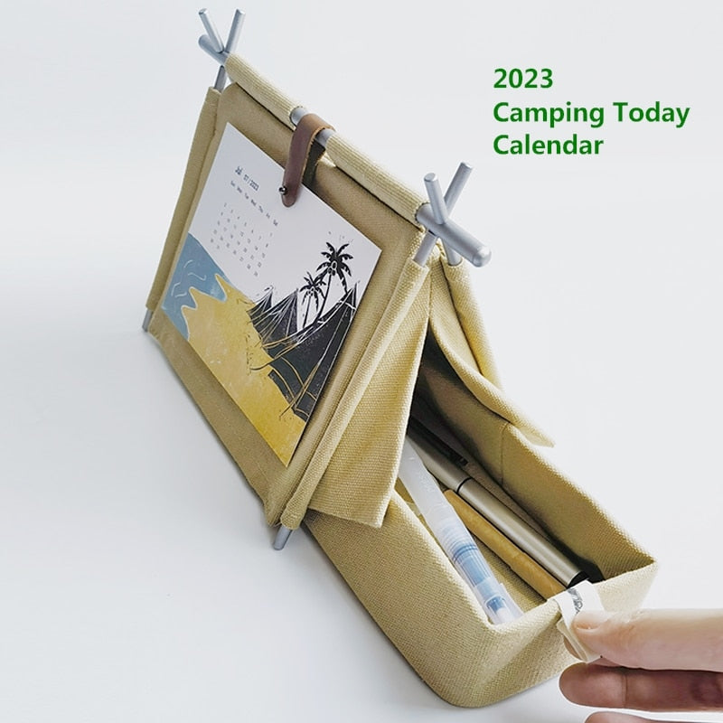 Lisslune | Camping Dreams Tent Desk Calendar