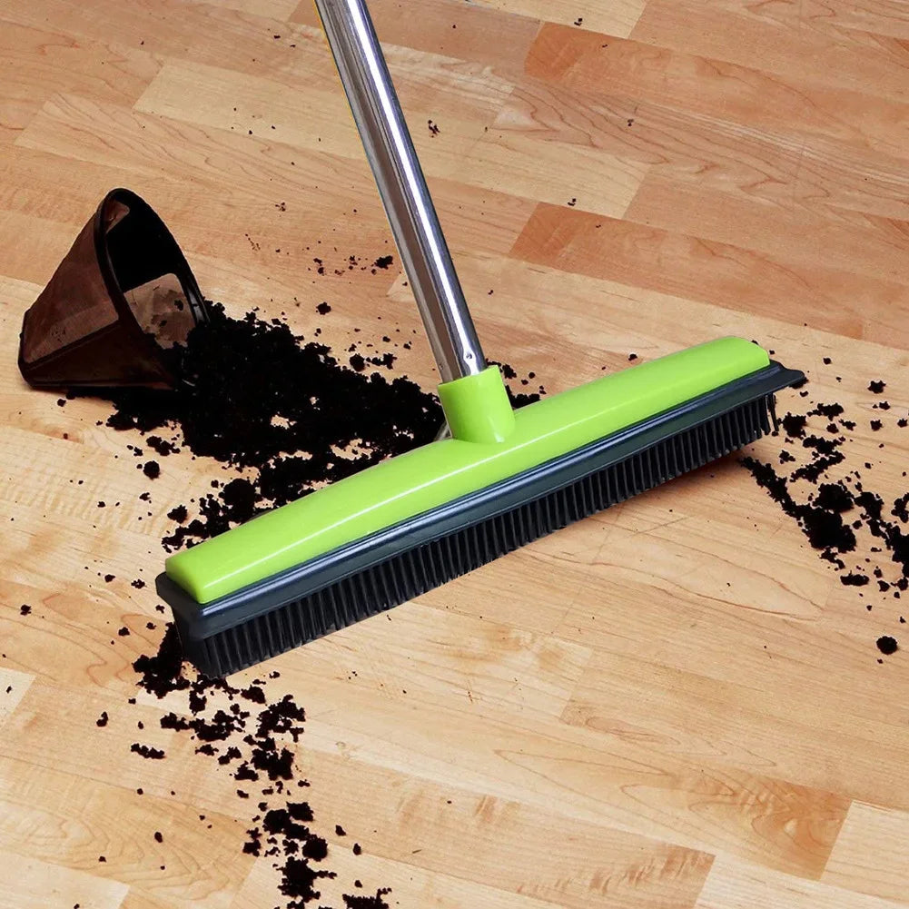 Lisslune | Hair Catcher Telescopic Pet Carpet Sweeping Broom