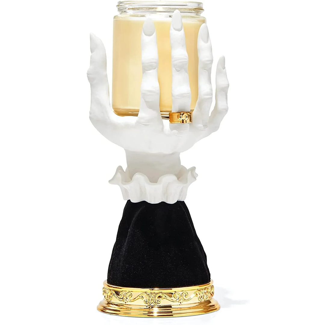 Rynx | Witch Hand Candle Holder Halloween Palm Candle Holder, 9.8 Inch Resin Witch Hand Candle Stand Halloween Home Party Home Decor