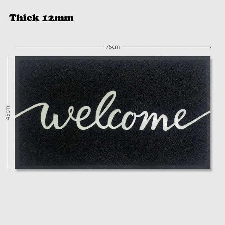 Lisslune | Stylish Indoor/Outdoor Door Mat | Premium 30"x17.5" Elegant Welcome Mat for Home