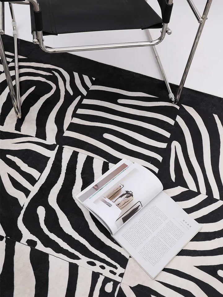Rynx | Luxury Fashion Minimalist Living Room Carpet Abstract Art Easy to Clean lint-free Carpet Home Decor 패션 러그 модный ковер Tapis Rug