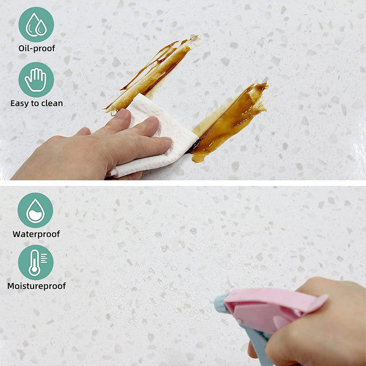 Lisslune | ProtectEase Self-adhesive protective film | Decorative film & surface protection | Waterproof & washable | DIY film for furniture & walls