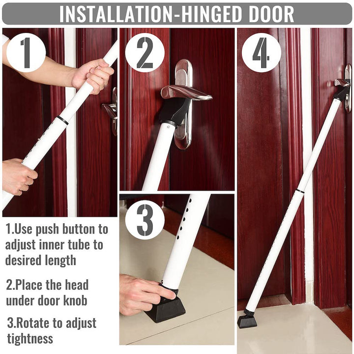 Lisslune | Adjustable Door Security Safety Bar