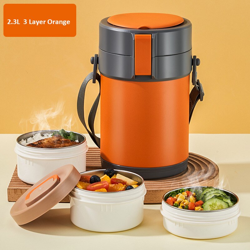 Lisslune | Meal Keeper Stainless Steel Lunch Box