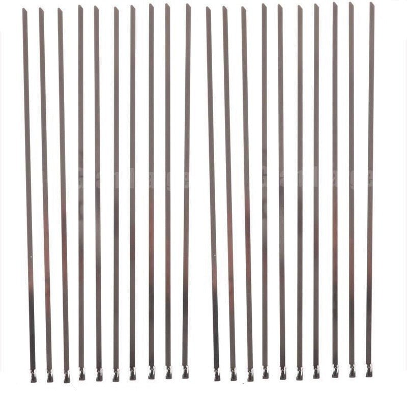 Lisslune | Universal Cable Ties made of Stainless Steel (20 Pieces)
