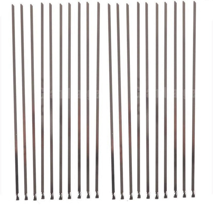 Lisslune | Universal Cable Ties made of Stainless Steel (20 Pieces)