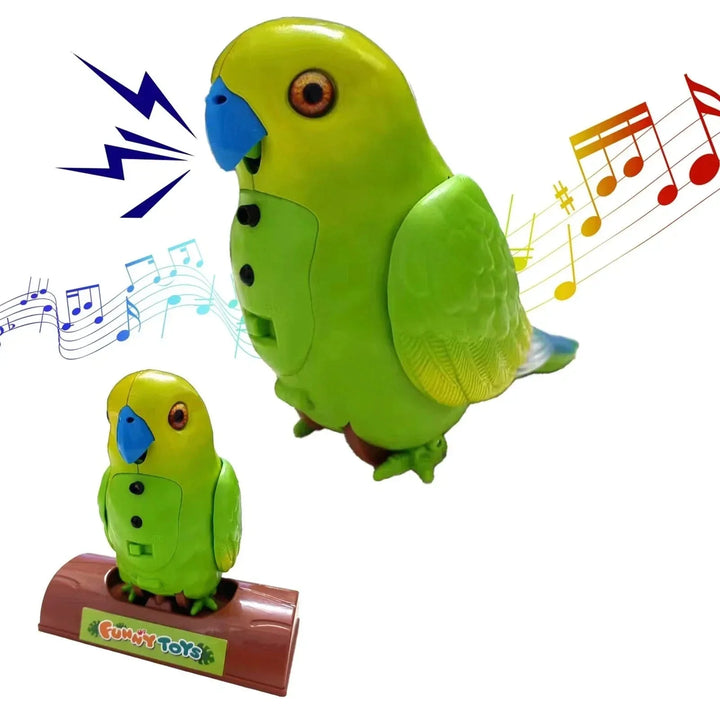 Lisslune | Interactive parrot that repeats everything